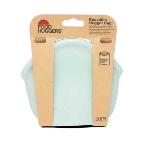 Food Huggers Hugger Bag silikonska vrećica za namirnice boja Green 900 ml