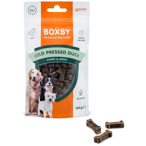 Boxby Poslastica za pse Puppy & Adult Grain Free Patka, 100 g Boxby Poslastica za pse Puppy & Adult Grain Free Patka, 100 g