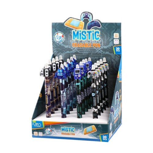 Sazio Mistic, izbrisiva gel olovka, plava, 0.5mm, Game ( 116071 ) Slike
