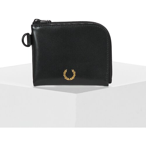 Fred Perry Smooth Leather Zip Around Wallet Crna Cijene