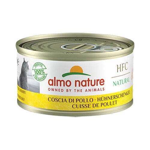 Almo Nature HFC Natural konzerva &ndash; pi&scaron;čančja bedra &ndash; 70 g 70 g Cene