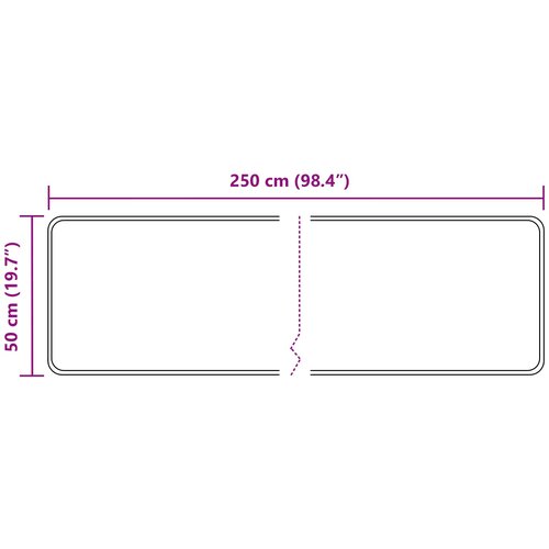  za tepih MARSA Bež 50 x 250 cm Poliester i PVC Slike