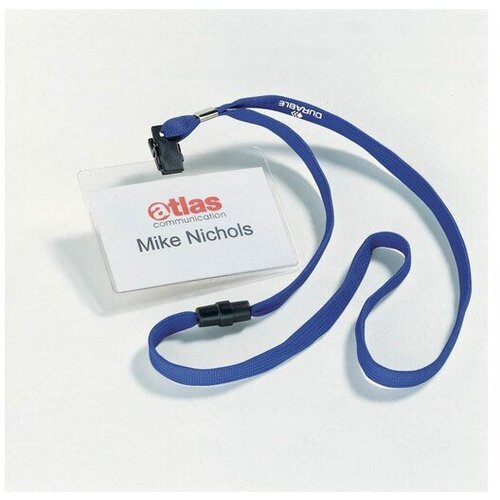 Durable Identifikacijska kartica s uzicom 8139, 10/1, Crna Slike