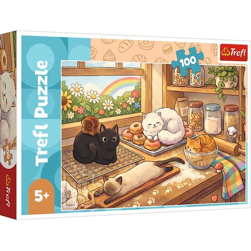 Trefl Zločeste mačiće puzzle od 100 komada - Slike