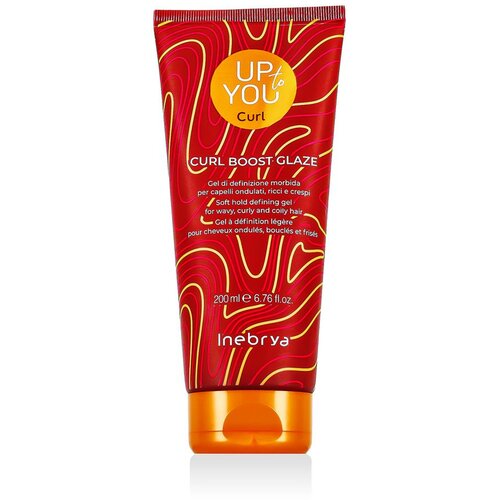 Inebrya Up To You Curl Boost Glaze gel za kosu 200 ml unisex Cijene
