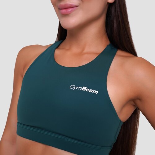 GymBeam Sportski grudnjak Ignite Dark Green Slike