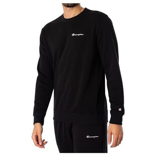 Champion Puloverji Crewneck Sweatshirt Črna Slike