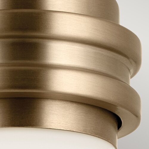  Kichler KL-FARUM1-CPZ - LED kupatilska svetiljka FARUM 1xG9/3W/230V mesing Slike