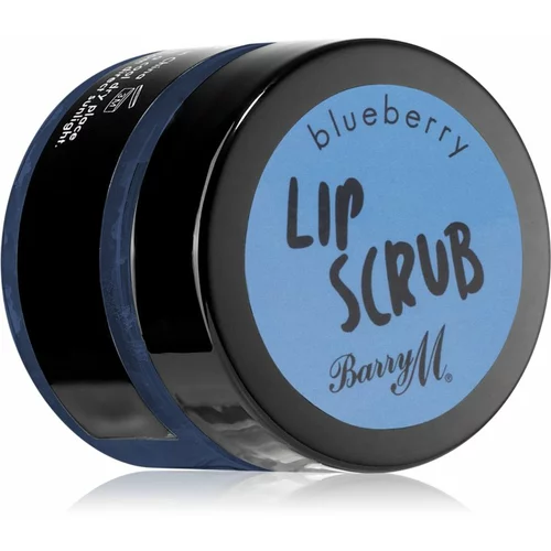 Barry M Lip Scrub Blueberry piling za usne 15 g