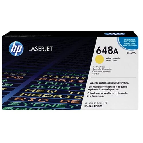 HP Supplies HP 648A toner, žuta, 11.000 stranica Slike