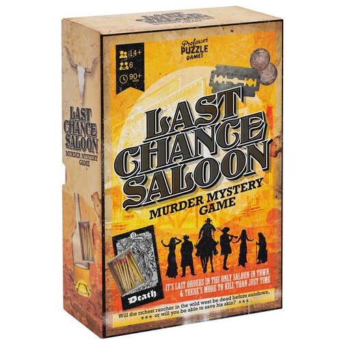 Professor Puzzle Igra Last Chance Saloon Murder Mystery Slike