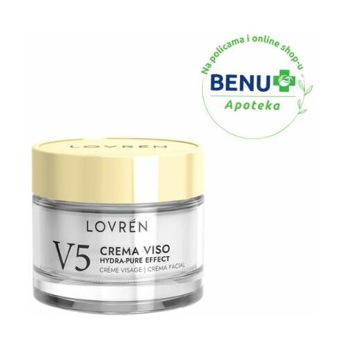 Lovren V5 Hydra-Pure Krema za lice za mešovitu i masnu kožu, 30 ml Cene
