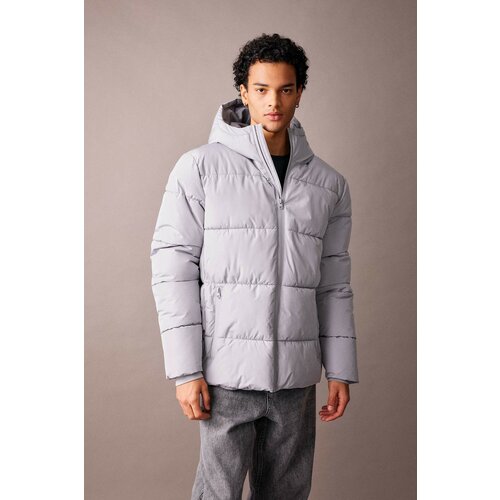 Defacto Regular Fit Recycled Filling Puffer Jacket Slike