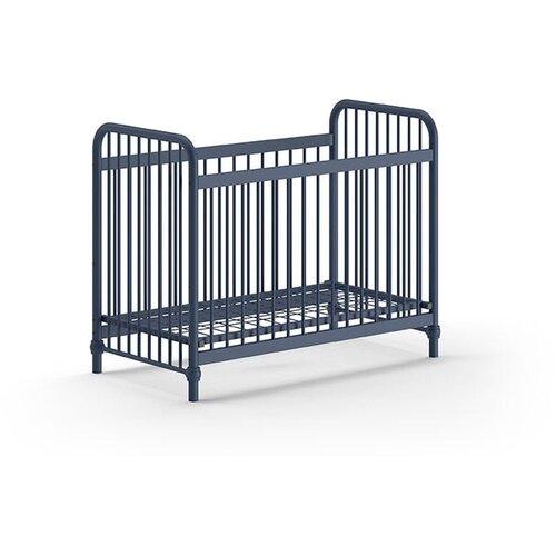 Vipack Modra kovinska otroška posteljica 60x120 cm BRONXX – Cene