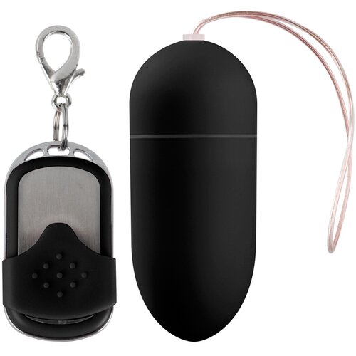 Shots Toys 10 Speed Remote Vibrating Egg Big Black Slike