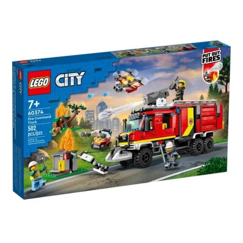 Lego city fire command truck ( LE60374 ) Cene