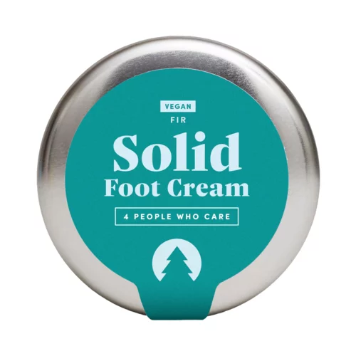 4 People Who Care Solid Foot Cream Vegan - Posodica