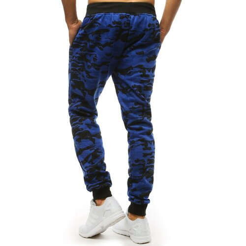 DStreet Men's camo blue sweatpants UX3499 Slike