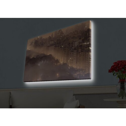 Wallity Slika sa LED osvetljenjem 4570HDACT-024, 45x70 cm Cene