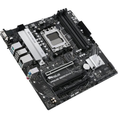 Asus MB PRIME B650M-A II-CSM AMD B650;AM5;4xDDR51x VGA,1x HDMI,1x DP,RAID,microATX Slike