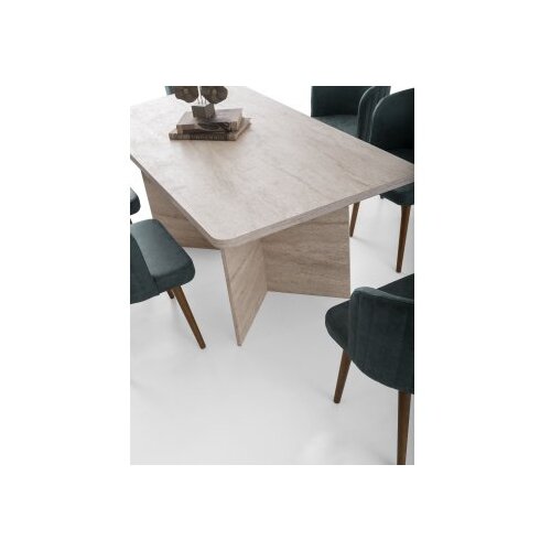 Hanah home trpezarijski sto travertin loft 2931 Slike
