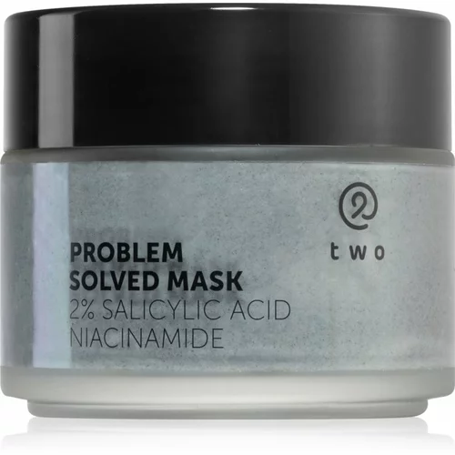 Two Cosmetics Problem Solved Mask maska iz ilovice s salicilno kislino 100 ml