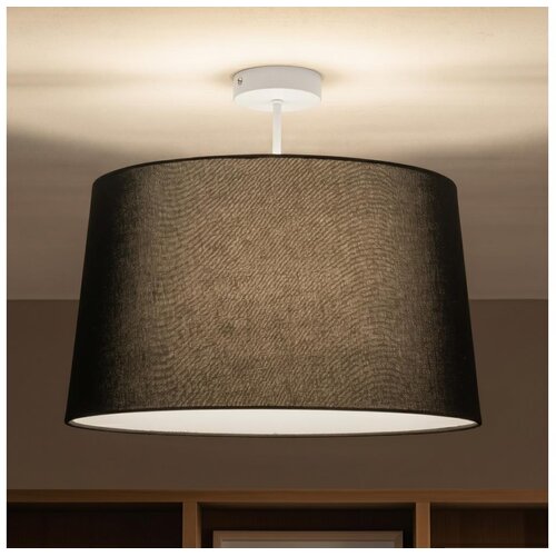 Brilagi LED plafonski luster CERIA 1xE27/60W/230V &amp;Oslash; 45 cm bela/crna Slike