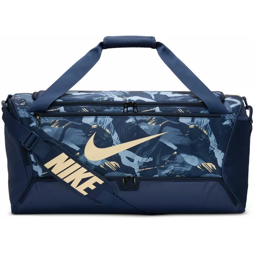 Nike BRASILIA M AOP Sportska torba, plava, veličina