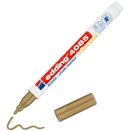 Edding marker za staklo chalk marker E-4085 1-2mm standard zlatna Cene