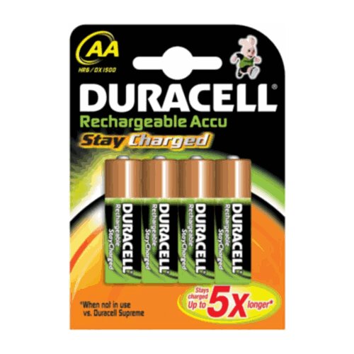 Duracell Punjiva baterija AA 2500 mah R6 1/4 Slike