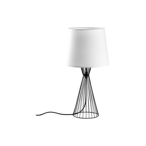 Opviq Stona lampa Telis-5374, 28x28x55 cm, IP20, Crno-bijela Slike