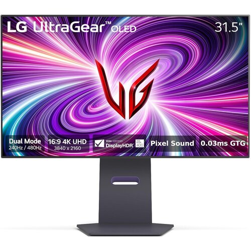 LG 32” 4K OLED UltraGear MonitDual-Mode, 3840×2160, 480Hz2xHDMI, DP, 2xUSB, HAS, Tilt, Pivot,... Cijene
