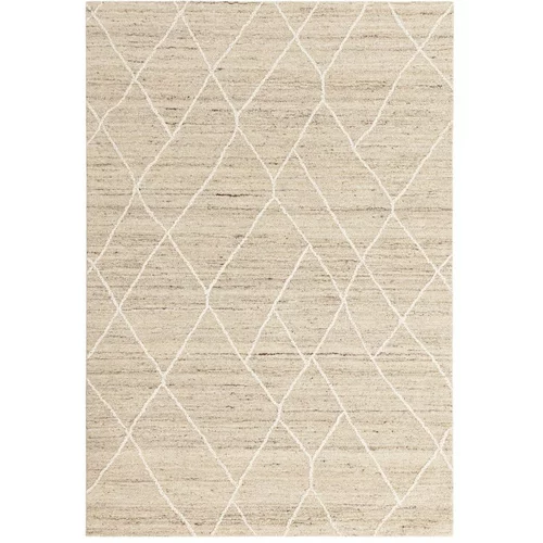 Asiatic Carpets Volnena preproga v naravni barvi 200x290 cm Noah –