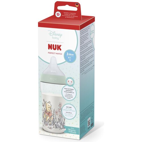 Nuk plastična bočica Perfect Match 260ml, 3m+ sort. Cijene