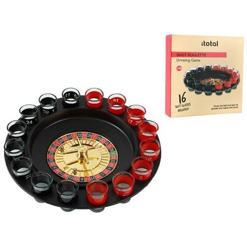 i-Total Dru&scaron;tvena igra roulette sa staklenim ča&scaron;ama 18+ XL2648 Cijene