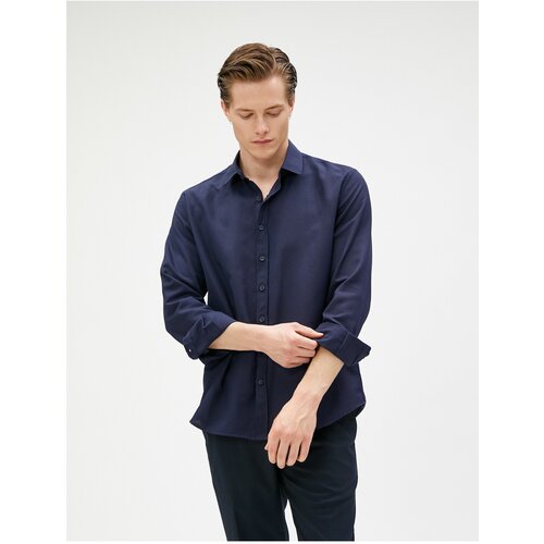 Koton Shirt - Dark blue Slike