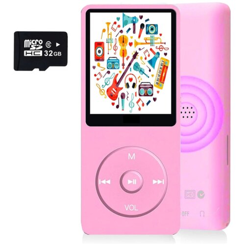 MP3 Player Bluetooth 32GB pink Slike