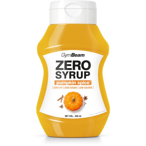 GymBeam zero syrup pumpkin spice 350ml Cene
