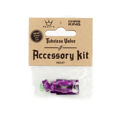 Peaty's accessory kit Tubeless ventila 42mm Violet Cijene