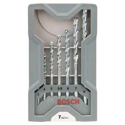 Bosch 7-delni set burgija za kamen CYL-1 2607017035, 3; 4; 5; 5.5; 6; 7; 8 mm Cene