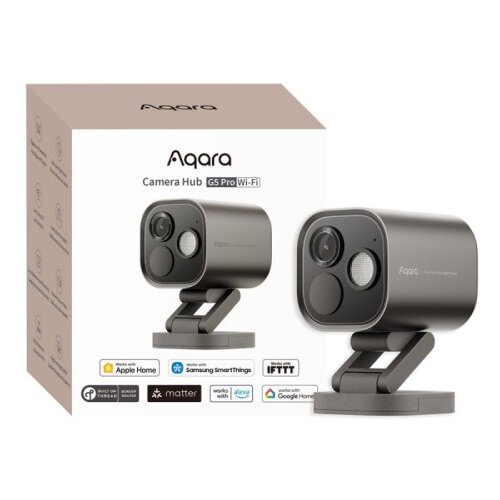 Aqara Camera Hub G5 PRO Wi-Fi, siva Cene