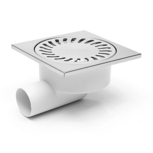  SIFON INOX IZLJEV SA STRANE 150x150mm ODVOD fi50 HACO Cijene