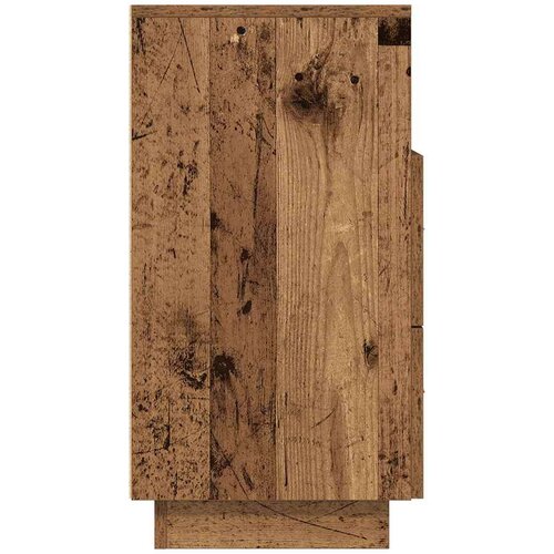 VidaXL Noćni ormarići 2 kom s 2 ladice staro drvo 36x36x68 cm Slike