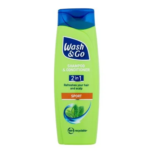 Wash&go Sport Shampoo & Conditioner 200 ml šampon in balzam 2v1