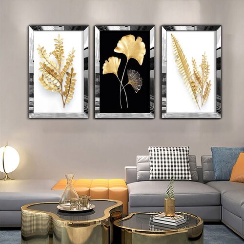 Wallity Zidna slika Huhu402, 40x60 cm, 3 dijela Cene