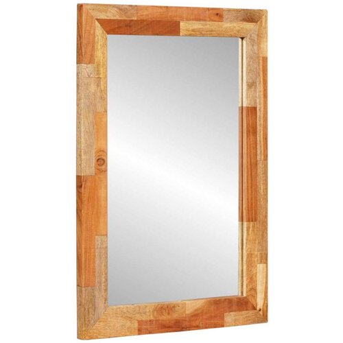  Zrcalo za kupaonicu Prirodna 50 x 70 x 3 cm Čvrsto drvo manga Cijene