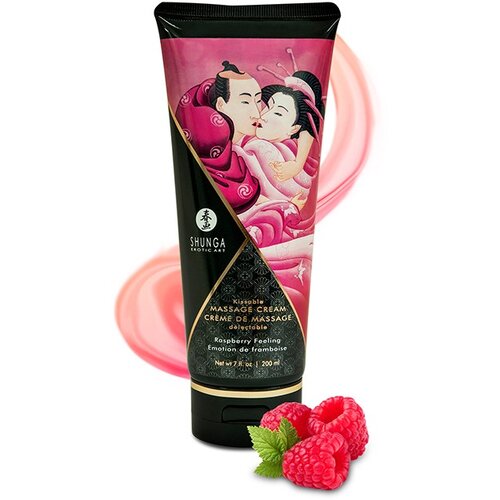 Shunga Raspberry Feeling krema za masažu sa malinom &mdash; 200 ml &mdash; 274101 Cene
