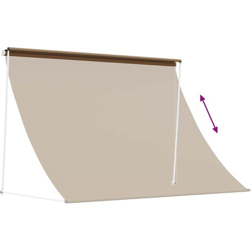  Bež 400 x 150 cm 180 g / m&amp;sup2; poliester s PU premazom Slike