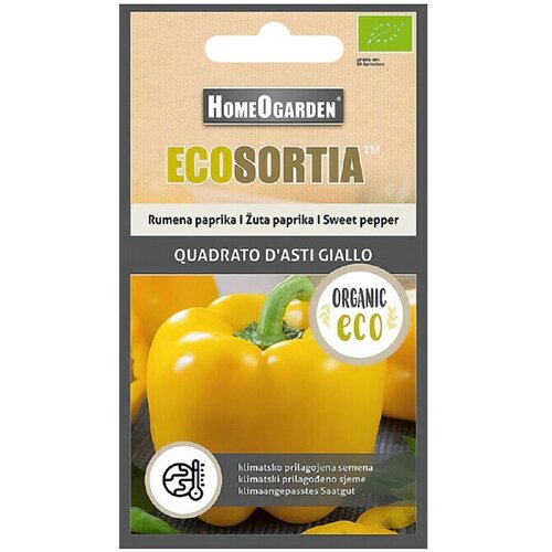 HOMEOGARDEN Sjeme povrća Ecosortia paprika (Berba: Srpanj - Kolovoz) Slike
