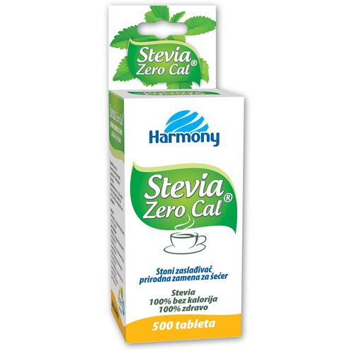 Harmony stevia zero calorie 500 tableta 78676 Slike